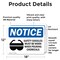 Signmission 12 in Height, 18 in Width, Vinyl Decal, Rectangle OS-2PACK-NS-D-1218-L-18206 - alternate 6